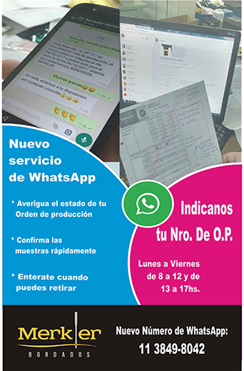 Nueva línea de Whatsapp